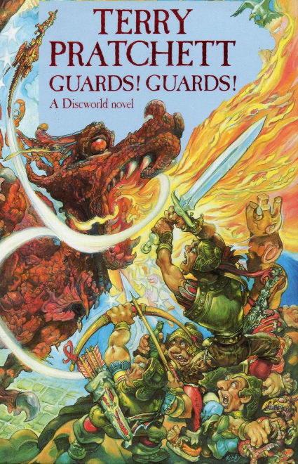 Cover of Terry Pratchett's 'Guards! Guards!'