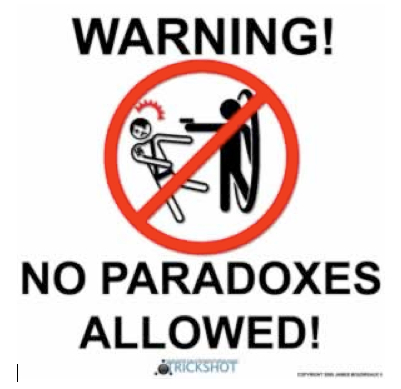 Warning! No Paradoxes Allowed!