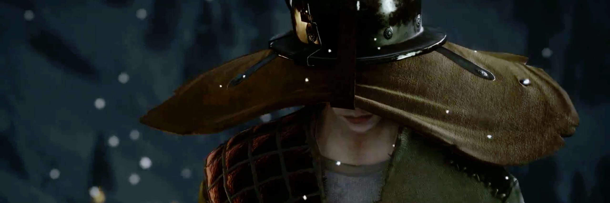 Close-up of Cole, partially obscured by his large hat