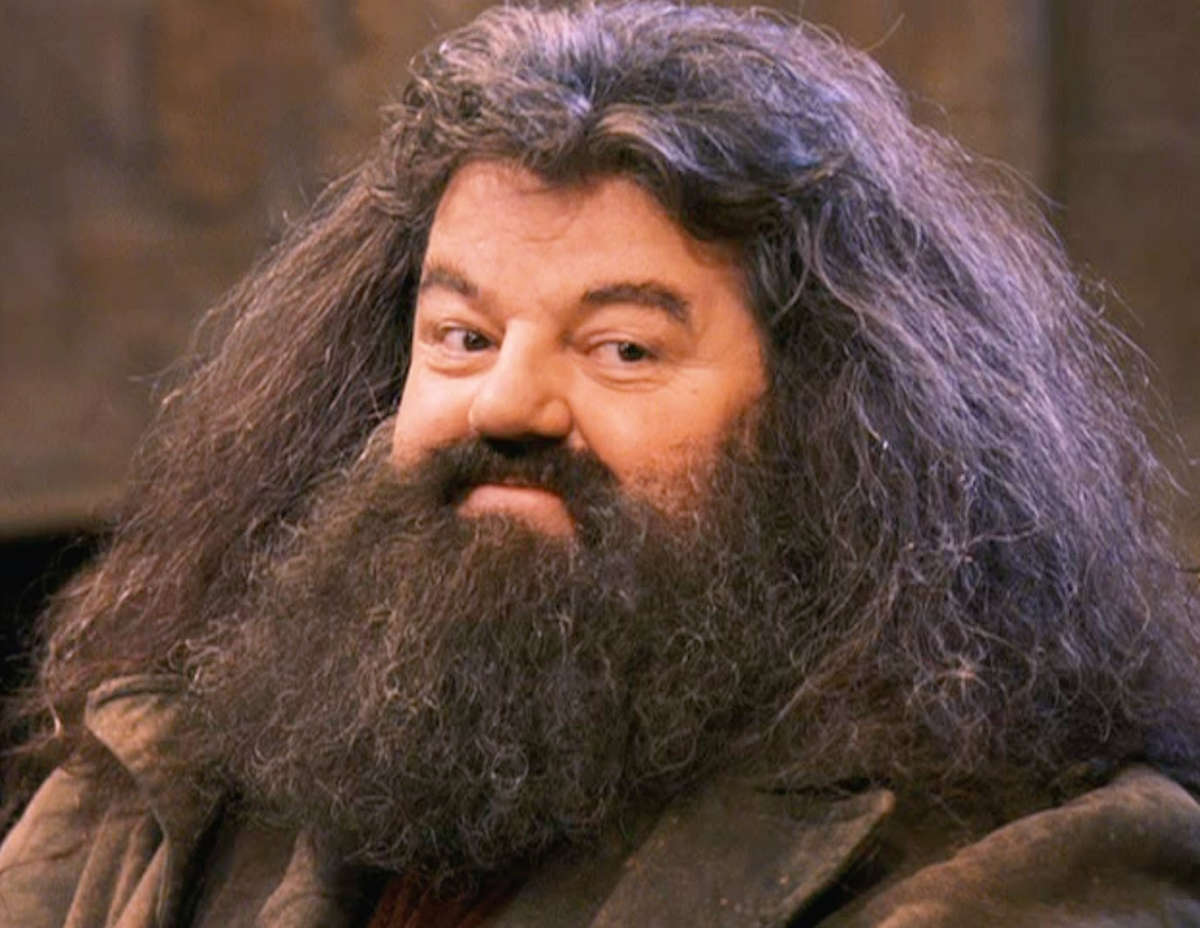 A happy Hagrid