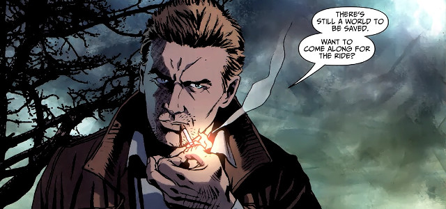 John Constantine, ready to save the world. 