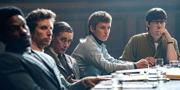 Photo of the trial defendants from the film